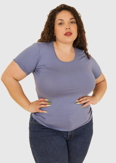 Ada Plus Size blue t-shirt
