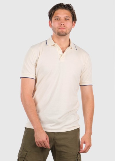 Narciso beige men's Polo Shirt