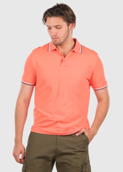 Narciso orange men's Polo Shirt