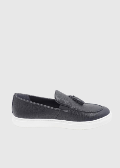 Bouchta black men's moccasins