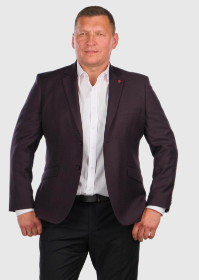Avinash Plus Size bordo men's blazer