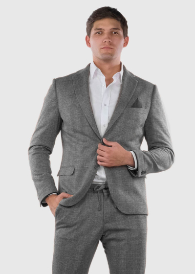 Danel dark grey men's blazer