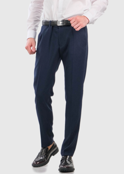 Clement dark blue men's pants