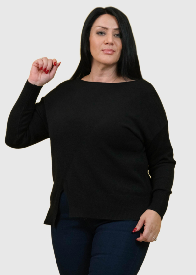 Deli Plus Size black women's sweater