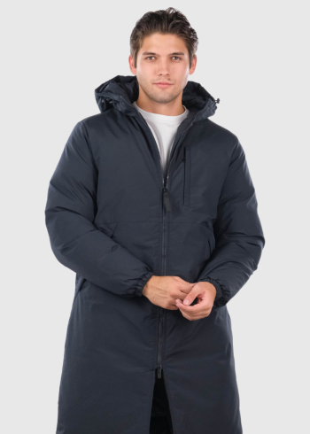Canon blue men's parka