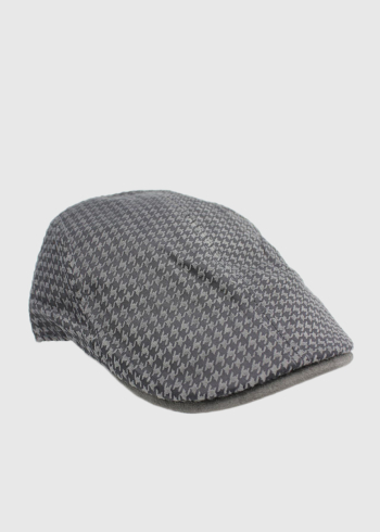 Collins grey mens printed cap