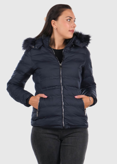 Erma dark blue women's jacket