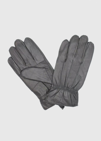 Liberato black mens gloves