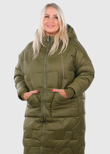 Elzira Plus Size green jacket