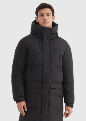 Gellert dark grey men's jacket with pockets