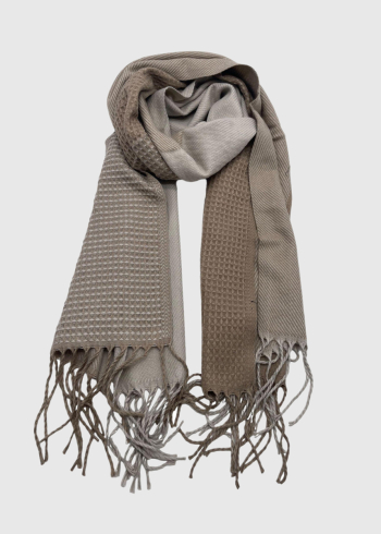 Kaoru beige women's scarf
