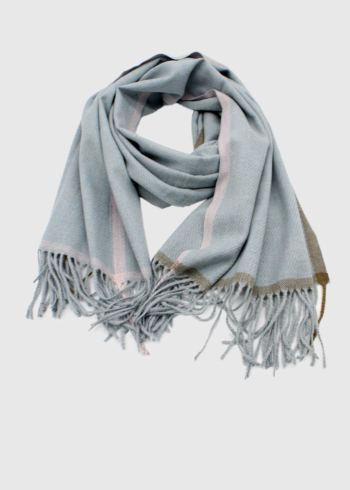 Mikaela light blue women's scarf