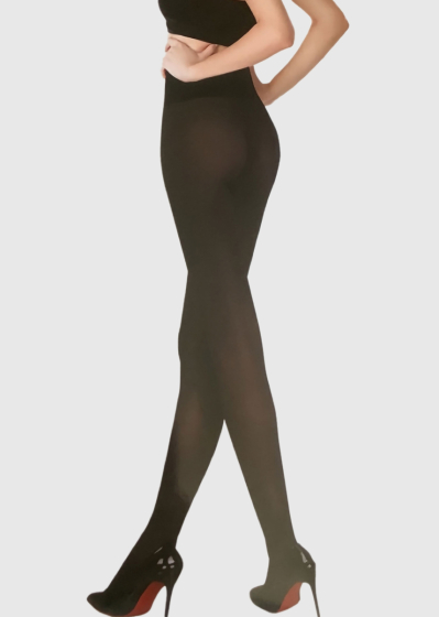 Yolande black women's tights