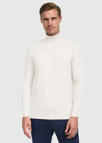 Dristan white men's turtleneck