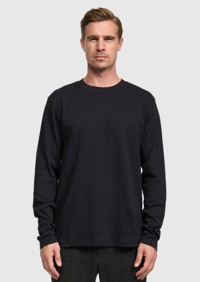Darik black men's longsleeve