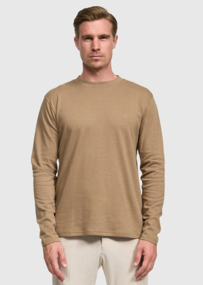 Darik beige men's longsleeve
