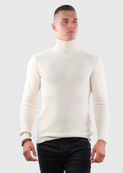 Floro white warm turtleneck