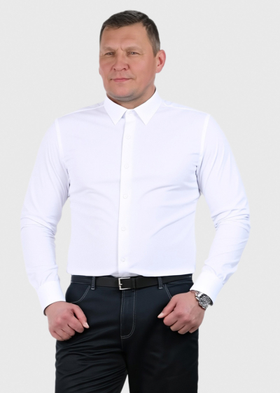 Asil белая рубашка с длинными рукавами
