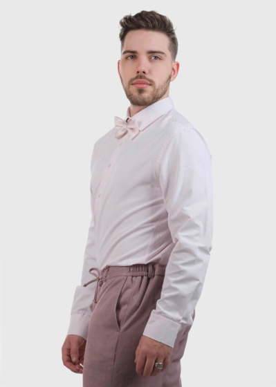 Adam gaiši rozā vīriešu krekls