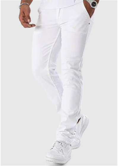 Ayumi white men's pants