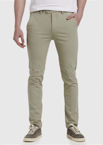 Andy khaki men's pants with pockets