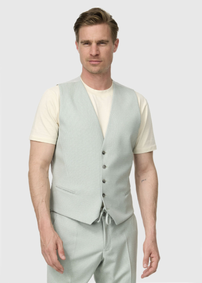 Lex light green double sided vest