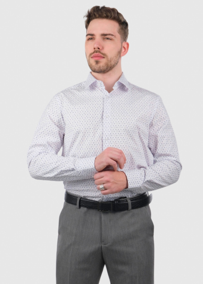 Regular Fit white men's shirt
