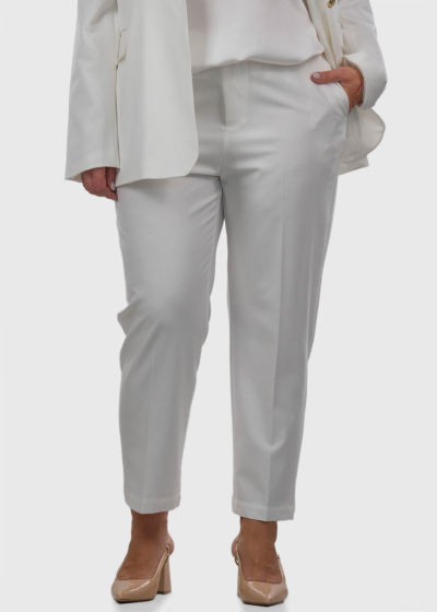 Danni Plus Size white women's pants 