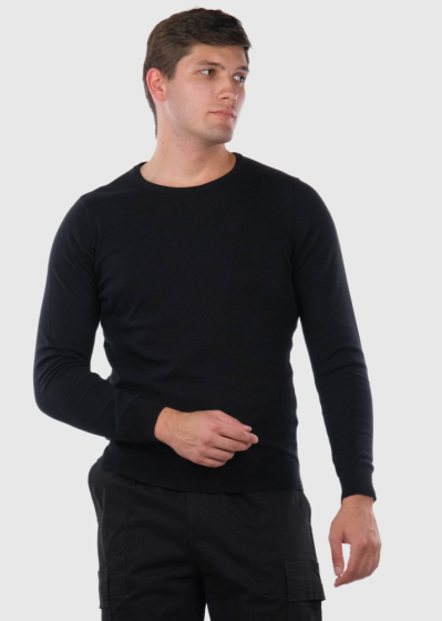 Mario black mens sweater