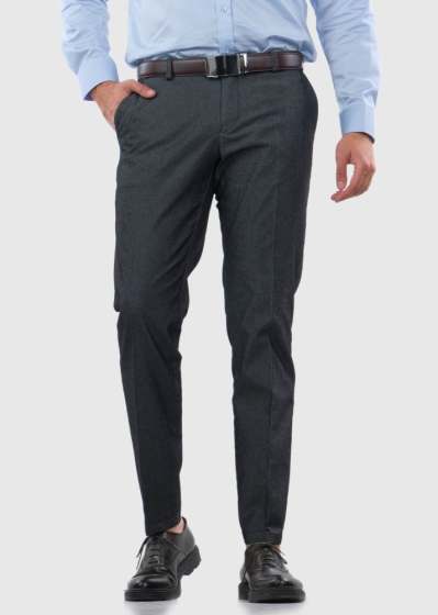 Gennarino Slim Fit dark grey men's pants