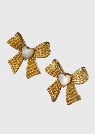 Elsaida gold-colored women's earrings