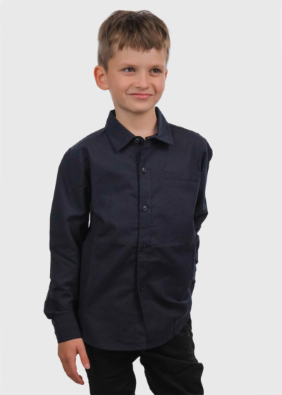 Lionel dark blue long sleeve shirt