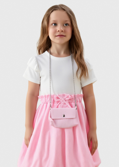 Louisiana dress with bag