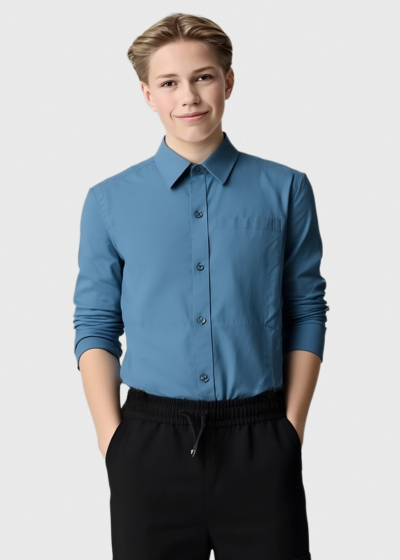 Lionel blue long sleeve shirt