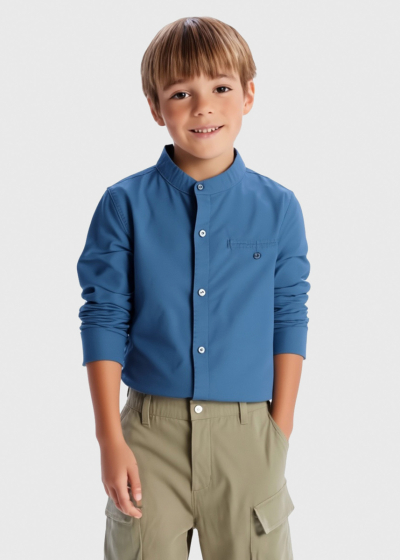 Ban blue long sleeve shirt