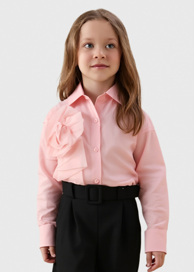 Sofia pink long sleeve shirt
