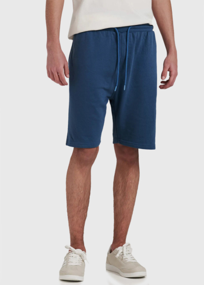Wiek blue drawstring shorts