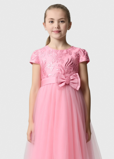 Zhanna dark pink dress 