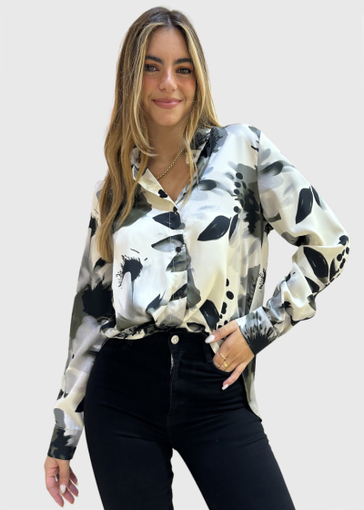Viona women's printed blouse