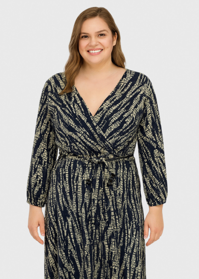 Teка Plus Size long dress 