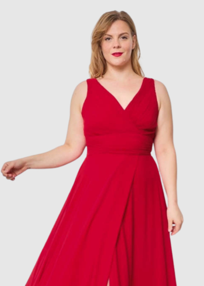 Lora Plus Size evening dress