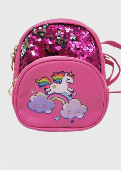 Altina pink backpack with print