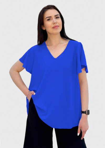 Tiana blue blouse