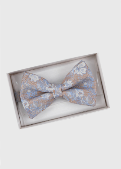 Men's floral bow tie