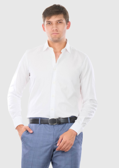Enrico Slim Fit белая рубашка
