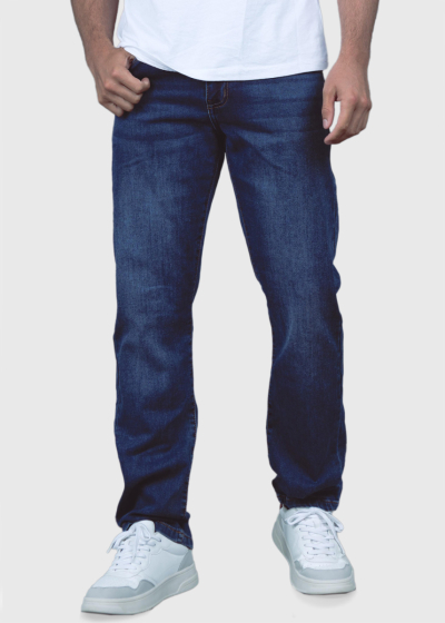 Regular Fit blue mens jeans