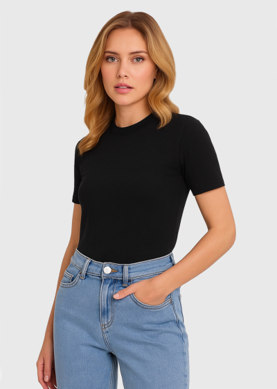 Tiana black women's t-shirt