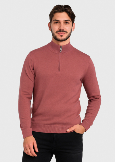 Leks men's zipped sweater