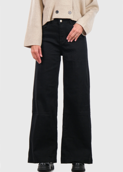 Kerena black women's jeans