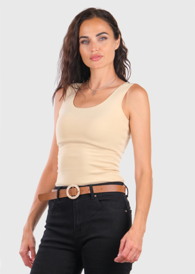 Kumi beige warm lining top